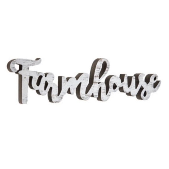 xxSOLDxx Distressed “Farmhouse” Wood Decor Wall Sign - Picture 2 of 7